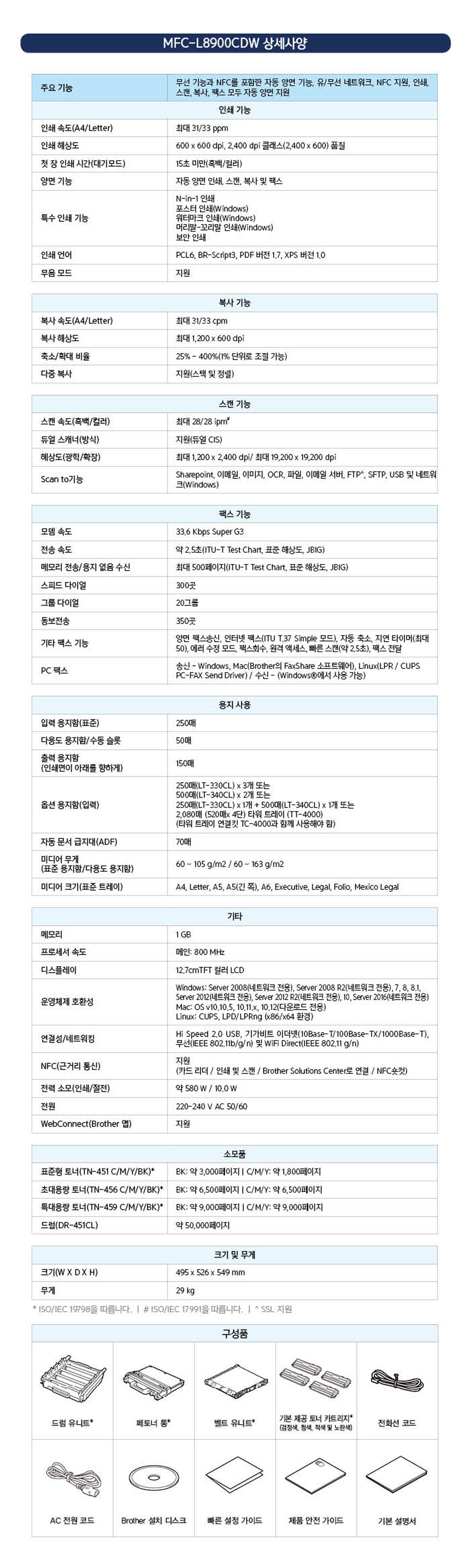 브라더 L8900CDW 상세 이미지 5